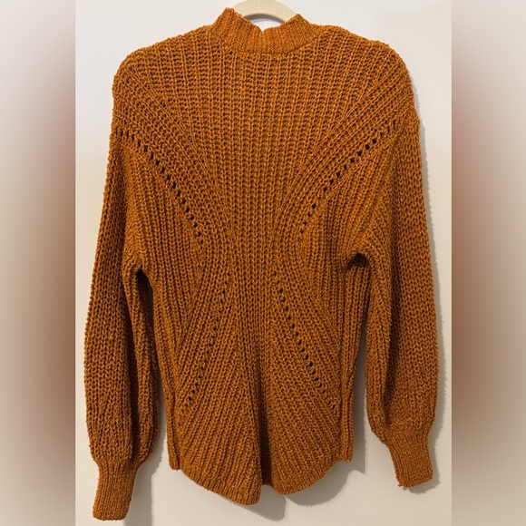 NEW Abercrombie & Fitch Women’s Open Front Knit Cardigan Caramel Brown Size S - Picture 3 of 11